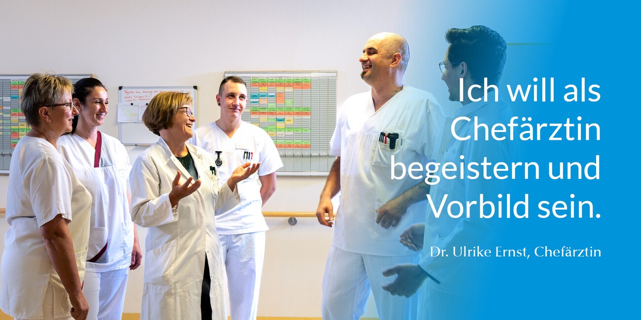 Chefärztin Dr. Ulrike, Teilnehmerin am Diversity-Projekt