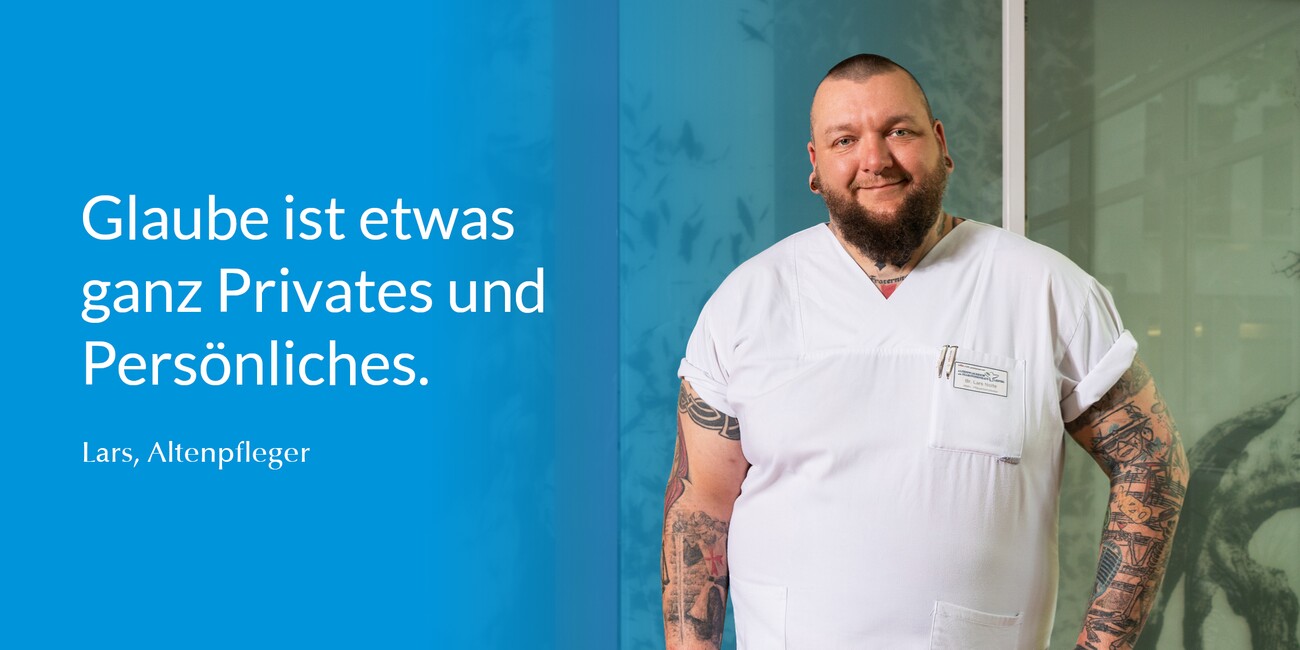 Lars, Altenpfleger und Teilnehmer Diversity